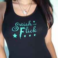 Black Haired Girl - Swish and Flick