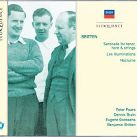 Britten: Serenade for tenor, horn & strings, Op. 31 - Sonnet - Peter Pears, Dennis Brain, New Symphony Orchestra