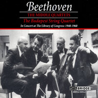 String Quartet No. 8 in E Minor, Op. 59 No. 2 "Razumovsky": III. Allegretto - Budapest String Quartet, Ludwig van Beethoven