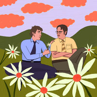 Jim and Dwight - Tom Rosenthal