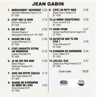 La méme caoutchouc - Jean Gabin
