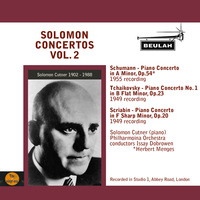 Piano Concerto in F Sharp Minor, Op. 20: 2. Theme - Andante - Variations - Solomon Cutner, Александр Николаевич Скрябин