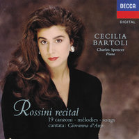 Rossini: Canzonetta spagnuola "En medio a mis colores" - Cecilia Bartoli, Charles Spencer, Джоаккино Россини