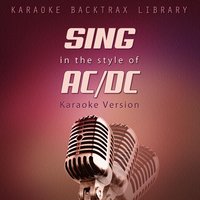 High Voltage - Karaoke Backtrax Library