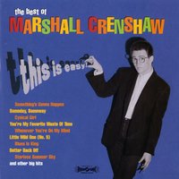 I'm Sorry (But so Is Brenda Lee) - Marshall Crenshaw