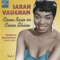 You're All I Need: You’re All I Need - Sarah Vaughan, Billy Eckstine