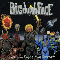 Blood Red Head On Fire - Big Dumb Face
