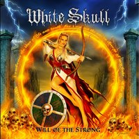 Shieldmaiden - White Skull