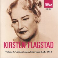 Heb' Auf Dein Blondes Haupt - Kirsten Flagstad, Хуго Вольф