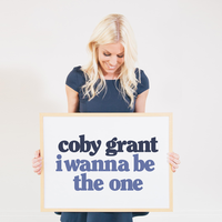 I Wanna Be the One - Coby Grant