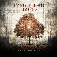 Broken Glass - Candlelight Red