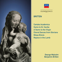 Britten: Missa brevis, Op. 63 - Agnus Dei - Westminster Cathedral Choir, George Malcolm, Бенджамин Бриттен